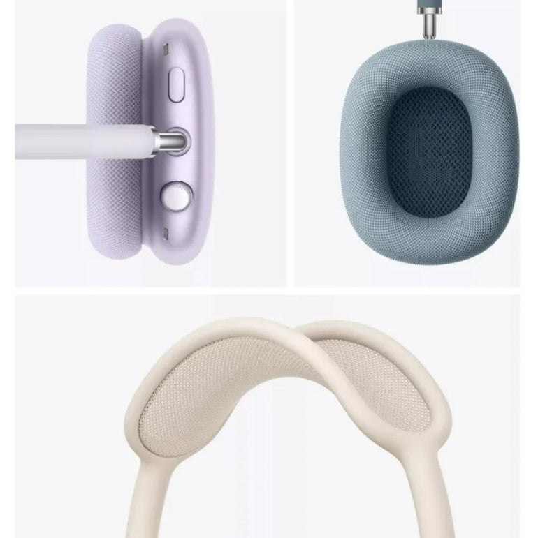 Fone De Ouvido Semfio Compatível AirPods Max Linha 1 C/ Case Cor Preto
