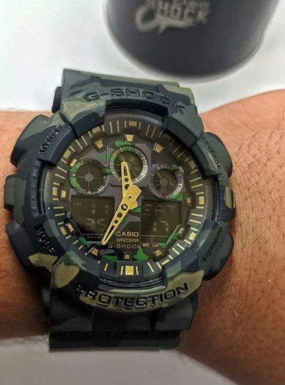 Relógio Masculino G-Shock Esportivo A Prova D'água + 1 Brinde