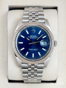 Date Just Jubilee Azul 40mm Automático