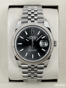 Date Just Jubilee Preto Automático