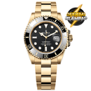 Rolex Submariner Dourado + Caixa Original