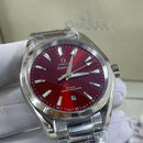 Relógio Omega Seamaster Aqua Terra Vermelho 42mm Automático