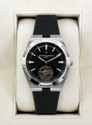 Vacheron Constantin Overseas 42mm Tourbillon Black Dial Borracha