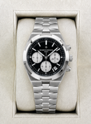 Vacheron Constantin Overseas Crono Aço 41mm, Mostrador Preto