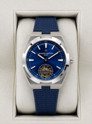 Vacheron Constantin Overseas 42mm Tourbillon Blue Dial Borracha