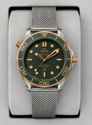 Omega Seamaster Diver 300 Rose/Verde "Edição 007" Automático