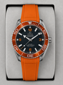 Omega Seamaster Planet Ocean  Laranja Automático