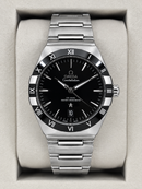Omega Constellation Co-Axial Master 41mm Automatico Preto Prata
