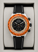 Daytona DIW - Fibra de Carbono 40 mm Orange Automático Super (base ETA)