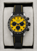 Daytona DIW - Fibra de Carbono 40 mm Yellow Automático Super (base ETA)