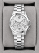 Relógio Michael Kors Mk5535 Bradshaw Prata