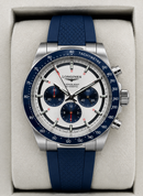 Relógio Longines Conquest Chrono 42mm Automático Azul