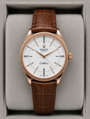 Cellini - 40 mm Automático Couro Marrom