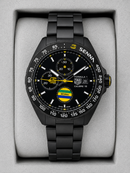 TAG Heuer Formula 1 Senna do Brasil All Black aço