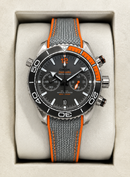 Omega Seamaster Planet Ocean Chronograph 600M Cinza Funcional