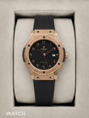 Hublot Classic Fusion Black Magic Arabic Dial Rose 42mm