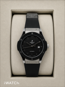 Hublot Classic Fusion Black Magic Arabic Dial Prata/Preto 42mm
