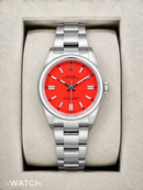 Oyster Perpetual Vermelho 36mm Automático