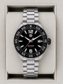 Tag Huer Fórmula 1 Aço Inox 39mm Automático Vidro Safira