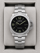 Panerai Luminor Submersible 47mm Aço Mostrador Preto automático