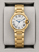 Cartier Ballon Bleu Gold 36mm + Caixa Certificado