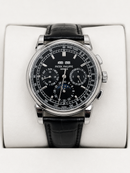 Patek Philippe Perpetual Calendar Chronograph Preto Automático