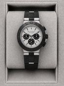 Bvlgari Titanium Panda Masculino 42mm Vidro De Safira