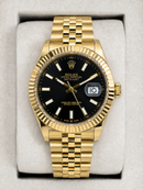 Date Just Misto Jubilee Gold/black 40mm Automático