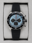 Breitling Super Chronomat 44mm - Aço/Mostrador Azul