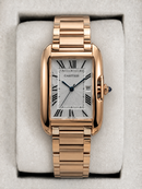 Cartier Relógio Tank Française Rose 39mm