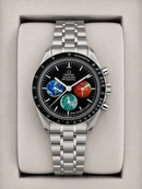 Omega Speedmaster Moonwatch aço Automático
