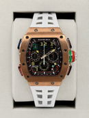 Richard Mille RM 65-01 Cronógrafo Automático Branco (Base ETA)