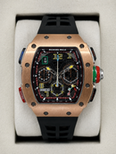 Richard Mille RM 65-01 Cronógrafo Automático Preto (Base ETA)