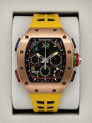 Richard Mille RM 65-01 Cronógrafo Automático Amarelo (Base ETA)