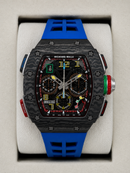 Richard Mille RM 65-01 Cronógrafo Automático Azul (Base ETA)