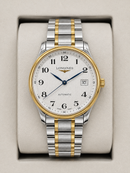 Longines Master Collection Two-Tone 42mm Automático Aço inoxidável