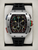 Richard Mille RM 65-01 Cronógrafo Automático Preto/Preto (Base ETA)