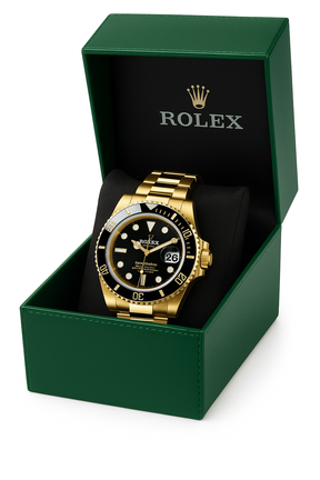 Relógio Submariner Dourado Premium + Caixa Original