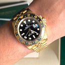 GMT Master II Yelllow Gold Automático