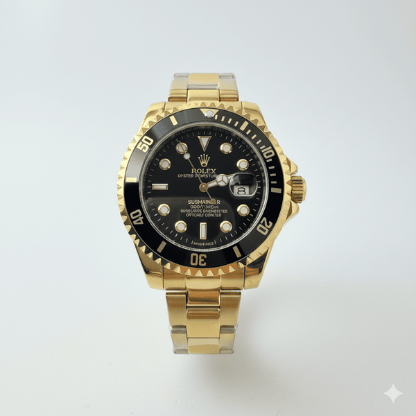 Rolex Submariner Dourado + Caixa Original