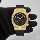 Hublot Classic Fusion Dourado + Caixa