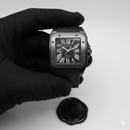 Relógio Cartier All Black Premium