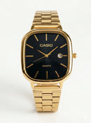 Relógio Casio Vintage A 138 Dourado