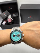 Tudor Black Bay Chrono "Flamingo Blue" 41mm