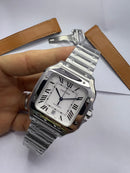 Cartier Santos Silver Dial Super Clone 2026