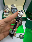 Daytona Black Automático (fundo de vidro)
