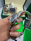 Daytona White Blue Dial Automático