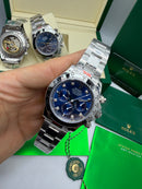 Daytona White Blue Dial Automático