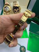 Daytona Branco Gold Automático