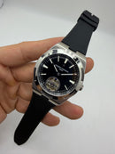 Vacheron Constantin Overseas 42mm Tourbillon Black Dial Borracha